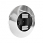 Preview: ALISEO 020796 - Batterie Wand LED Kosmetikspiegel "LED INTERFACE" 3-Fach Vergrößerung, Ø22cm, Infrarotsensor, für 4x AA Batterien, Abschaltautomatik, transluzenter Acrylrahmen