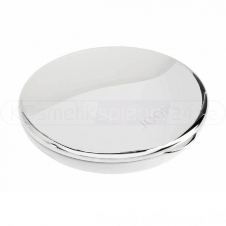 JOOP Chromeline 010450000 - Taschen LED Kosmetikspiegel, 7-fach + Normalspiegel, ø 9cm, inkl. Batterien + Schutzhülle